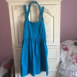 Women’s turquoise Forever 21 dress